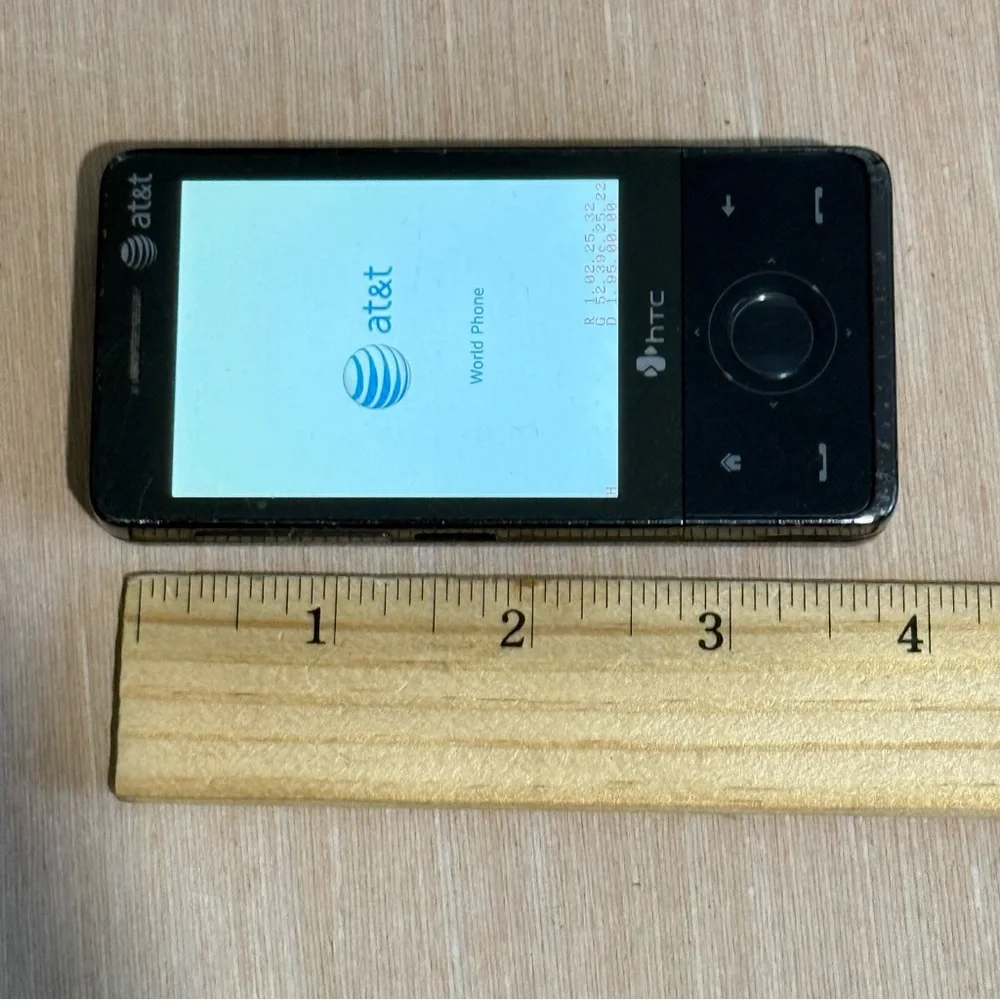 HTC Touch Pro Model:P4600 Black“AT&T”Rare Smartphone w/Charge-Pen Read Buy AsIs